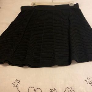 Loft black skirt